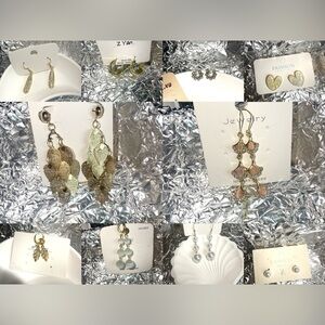 New bundle Pearl Earrings Set 10 pairs